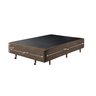 Base Box Queen com Sapateira 158x198x30cm  Suede Areia - 2