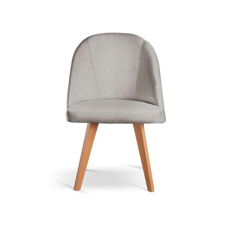 Cadeira para Mesa de Jantar Lua Linho Cinza 101