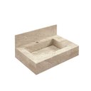 Ver imagem 1 de Bancada em Porcelanato para Banheiro 60cm Pró com Cuba Esculpida