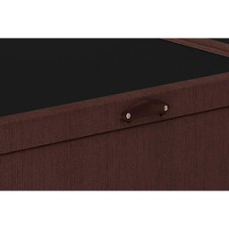 Cama Box Baú King: Colchão Molas Anjos King Best Superlastic + Base CRC Courano Brown(193x203) - 7