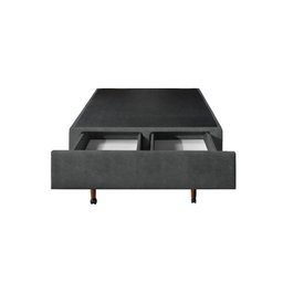 Base Box Queen com Sapateira 158x198x30cm  Suede Cinza - 5