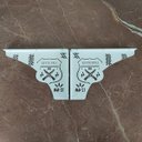 Ver imagem 6 de Par Mãos Francesas Brancas em Aço 20cm 4x4 Life Style Jipeiro Decorativas Zarg