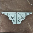 Ver imagem 3 de Par Mãos Francesas Brancas em Aço 20cm 4x4 Life Style Jipeiro Decorativas Zarg
