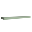 Ver imagem 2 de Prateleira Reta Decorativa 180x20 Mdf com Suporte Invisível Plancasa:verde Jade