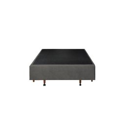 Base Box King com Sapateira 193x203x30cm  Suede Cinza - 6