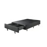 Base Box King com Sapateira 193x203x30cm  Suede Cinza - 4