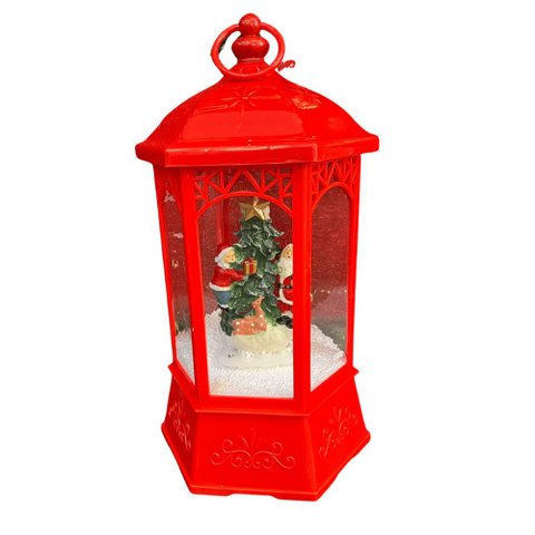 Farol Luz Movivento e Som Arvore 6 Lados 41x18x18cm