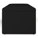 Ver imagem 7 de Calçadeira Recamier Baú para Cama de Casal King Dália 195x50 Cm W01 Facto Preto - Lyam