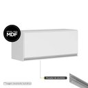 Ver imagem 6 de Conjunto de Armários Aéreo Cozinha Planejada Lux 120cm e 70cm 100% Mdf Branco Tx Fosco - Desk Design