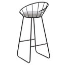 Ver imagem 4 de Banco Alto Sunset Banqueta Estofada Balcão Cozinha Churrasqueira - Preto