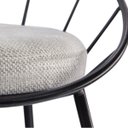 Ver imagem 7 de Banco Alto Sunset Banqueta Estofada Balcão Cozinha Churrasqueira - Preto