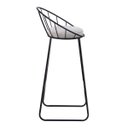 Ver imagem 6 de Banco Alto Sunset Banqueta Estofada Balcão Cozinha Churrasqueira - Preto