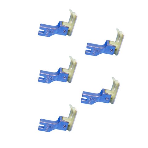 05 Pé Calcador de Teflon Pesponto Compensado para Maquina Reta Industrial Lado Esquerdo 1mm Tcl-1/32
