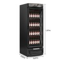 Ver imagem 2 de Cervejeira 570 Litros Frost Free Porta Vidro GRB-57 V PR Gelopar 220v