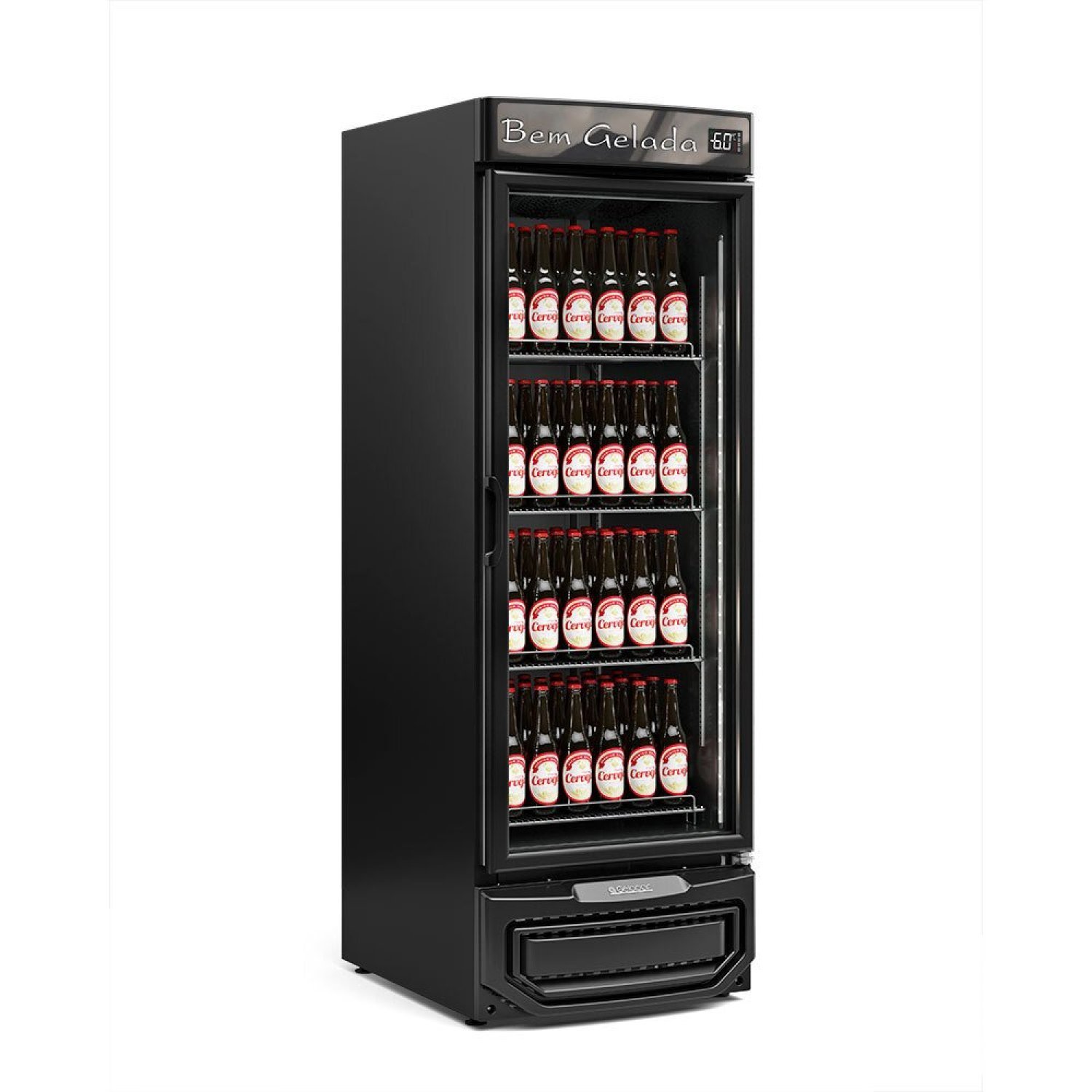 Cervejeira 570 Litros Frost Free Porta Vidro GRB-57 V PR Gelopar 220v