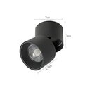 Ver imagem 2 de Spot Direcionável de Sobrepor Nordecor Alny Led 10w Bivolt Preto 2135