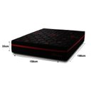 Ver imagem 2 de Colchão Casal Espuma D45 138CMX24CMX188CM Strong One Face Hellen Colchões Preto Vermelho