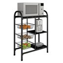 Ver imagem 1 de Fruteira de Chão Multiuso Espanha Bm Tubulares Prata Martelado