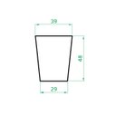 Ver imagem 7 de Kit 4 Vaso Planta 50x40 Redondo Cônico Polietileno BGPLASTICOS AREIA 001