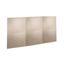 Ver imagem 1 de Painel de Cama Box Estofada Modulada Lucca (3un) Casal/queen - Linho Turim Bege - Rufato