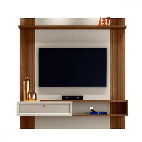 Painel Home Pitanga - 152cm 1 Porta Tv até 60 Ripado - Moval