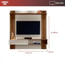 Ver imagem 6 de Painel Home Pitanga - 152cm 1 Porta Tv até 60 Ripado - Moval