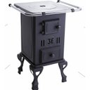 Ver imagem 1 de Fogão a Lenha Nº 00 Ferro Fundido Preto 3e