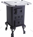 Ver imagem 1 de Fogão a Lenha Nº 00 Ferro Fundido Preto 3e