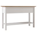 Ver imagem 7 de Aparador de Madeira Maciça com 3 Gavetas Branco Lavado