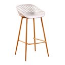 Ver imagem 4 de Kit 4 Banquetas Cozinha Design Treliça Clarice Rivatti
