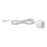 Extensão Cabo Prolongador Usb Duplo a 2,4a 1,5m - Force Line - 1