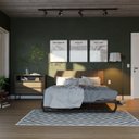 Ver imagem 1 de Conjunto Cama Casal Queen e Cômoda 2 Gavetas Concept CabeCasa MadeiraOriginals