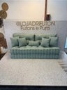 Ver imagem 1 de Futon Turco Duplo Verde Fusion 09 + Acessorios