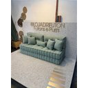 Ver imagem 2 de Futon Turco Duplo Verde Fusion 09 + Acessorios