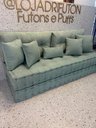 Ver imagem 3 de Futon Turco Duplo Verde Fusion 09 + Acessorios