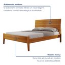 Ver imagem 2 de Cama Casal 160cm Amazone
