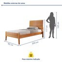 Ver imagem 5 de Cama Solteiro 90cm Amazone
