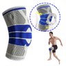 Joelheira Ortopedica Gel Silicone Compressao Muscular Suporte Joelho Patela Apoio Tensoes Lesoes - 1