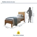 Ver imagem 7 de Cama Solteiro 90cm Esmeralda Josandro