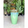 Vaso Grande para Planta para Decoração Sala Varanda Jardim (liso/verde-agua) - 6