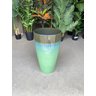 Vaso Grande para Planta para Decoração Sala Varanda Jardim (liso/verde-agua) - 4