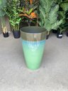 Ver imagem 4 de Vaso Grande para Planta para Decoração Sala Varanda Jardim (liso/verde-agua)