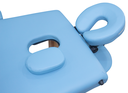 Ver imagem 3 de Maca Portátil Goldlife Luxo 250kg 70cm Azul Claro