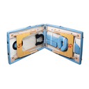 Ver imagem 5 de Maca Portátil Goldlife Luxo 250kg 70cm Azul Claro