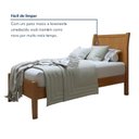 Ver imagem 6 de Cama Solteiro 90cm Classic Amêndoa Mel