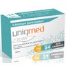 Lamina para Bisturi AÇO Carbono N24 CX com 100 Unidades Uniqmed - 1