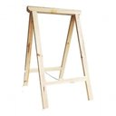 Ver imagem 2 de Cavalete Para Apoio Balcão Suporte De Mesa Madeira Pinus