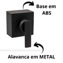 Ver imagem 6 de Acabamento Alavanca Chata P/ Registro Deca Preto Fosco