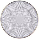 Ver imagem 1 de Sousplat Acanthus Azul 34cm Cerâmica Alleanza Alleanza Cerâmica