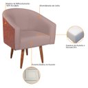 Ver imagem 6 de Poltrona Para Sala De Estar Mariana 